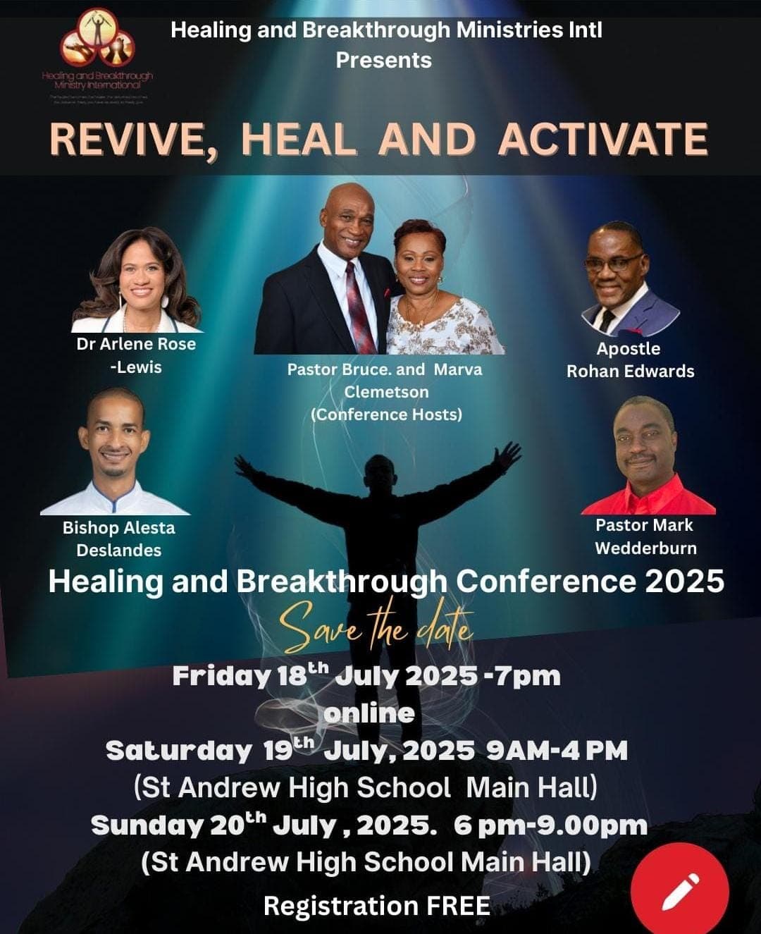 Healing War Room: A Healing and Prayer Conference